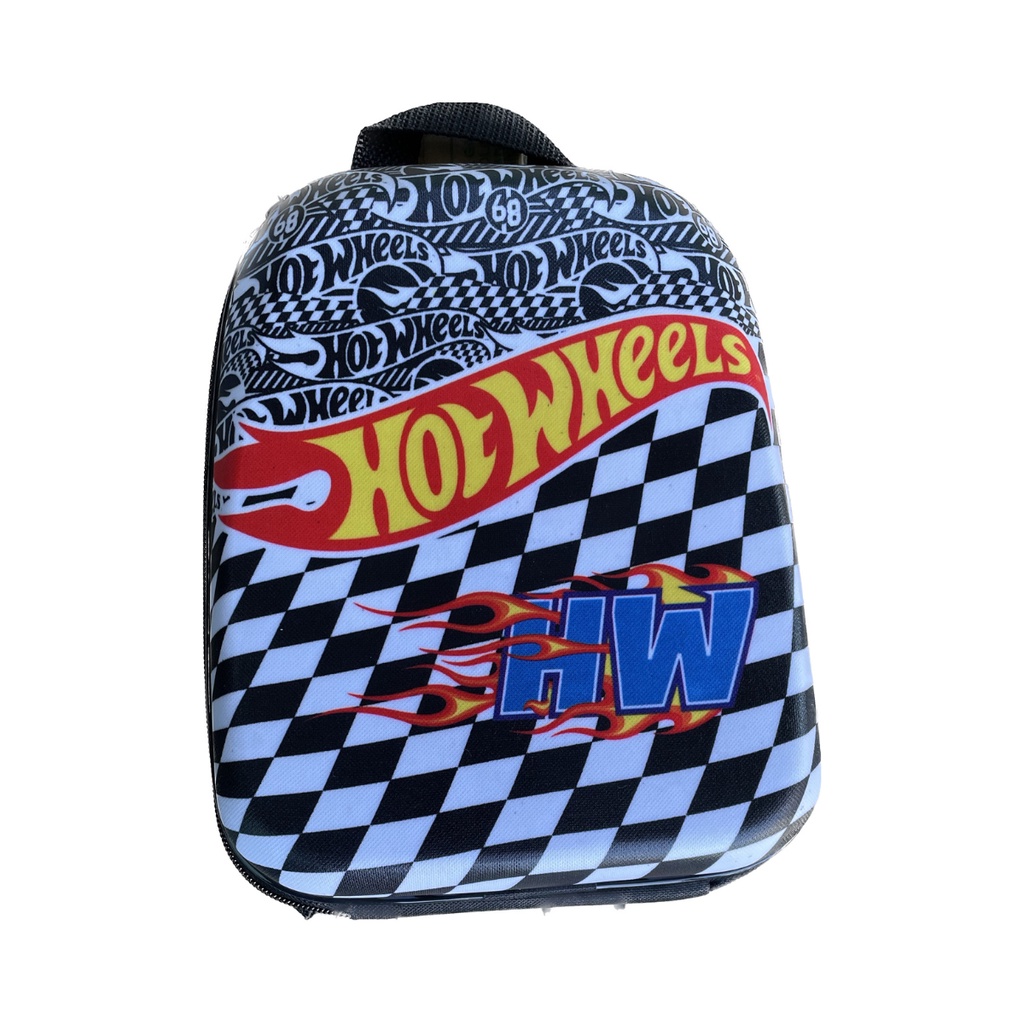 Mochila Hot Wheels Lancheira Alça Maxtoy Alto Relevo 3D Shopee Brasil