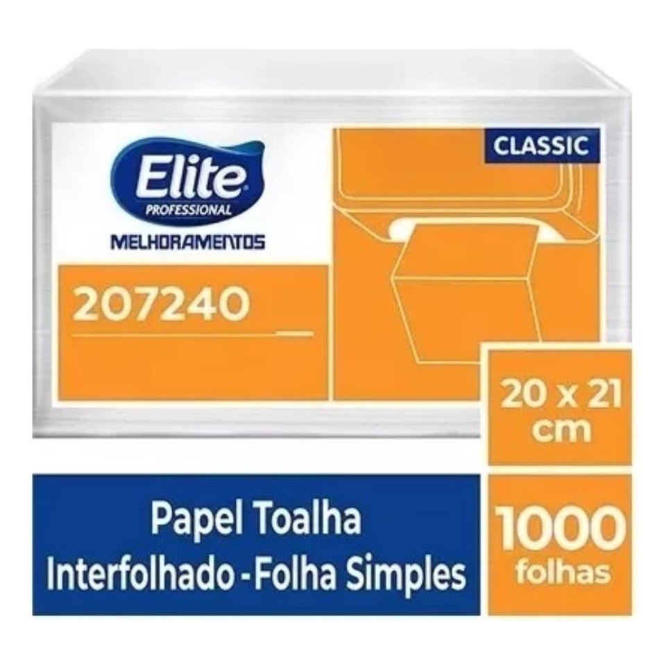 Papel Toalha Interfolhado Folha Simples C Elite Shopee Brasil