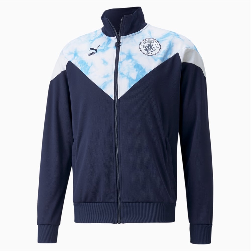 Jaqueta Puma Track Manchester City Iconic Mcs Football Masculino