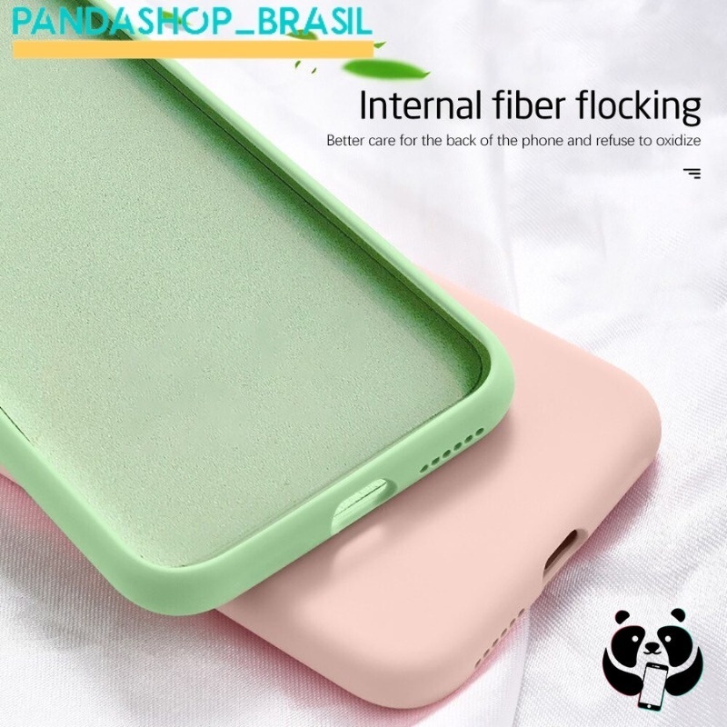 Capa Case Silicone Aveludada Xiaomi Redmi Note10 10s 10Pro Note