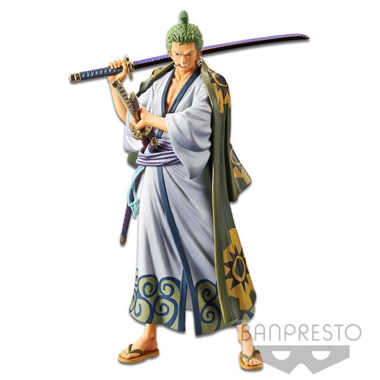 One Piece Dxf Grandline Men Wano Country Vol Roronoa Zoro Shopee Brasil