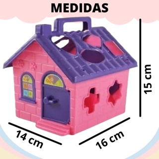 Brinquedo Educativo Amor De Casinha Formas Geom Tricas Infantil