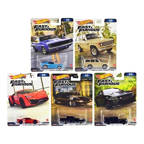 Hot Wheels Premium Velozes E Furiosos Set C Land Hnw Shopee Brasil