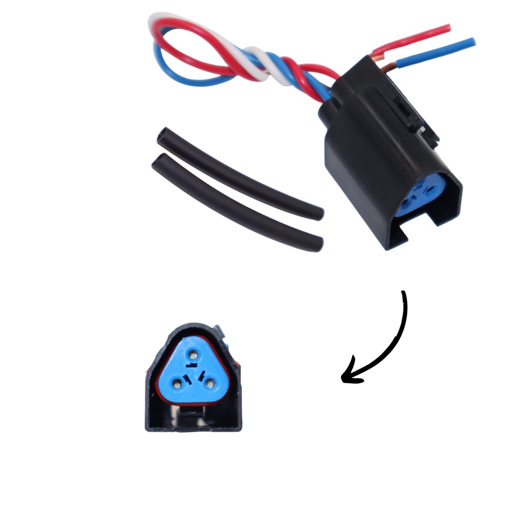 Chicote Plug Conector Interruptor Luz Ré Fiesta Ka Ecosport Shopee Brasil