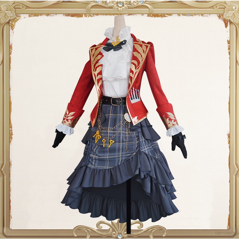 Sta5 Identidade V Cosplay Casaco De Conjunto De Roupas Anime Uniformes