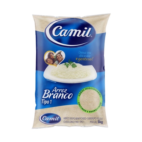 Arroz Branco Camil Tp Kg Shopee Brasil