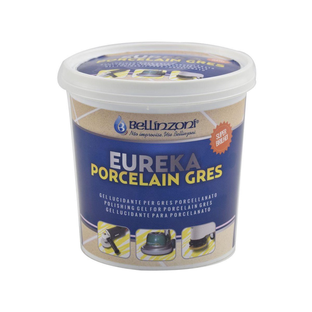 Gel Lucidante Para Porcelanato Eureka 1Kg Bellinzoni Shopee Brasil