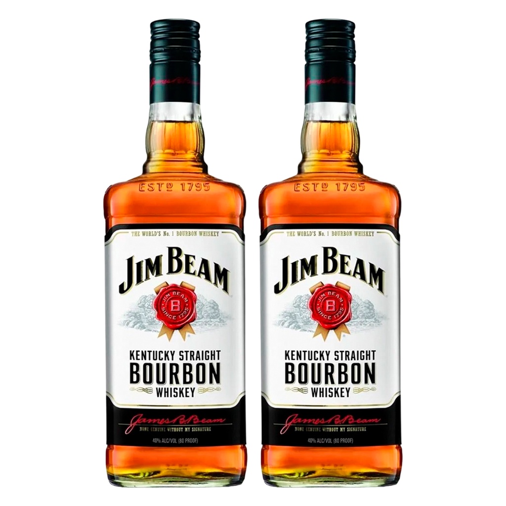 Kit Whiskey Jim Beam White Ml Shopee Brasil