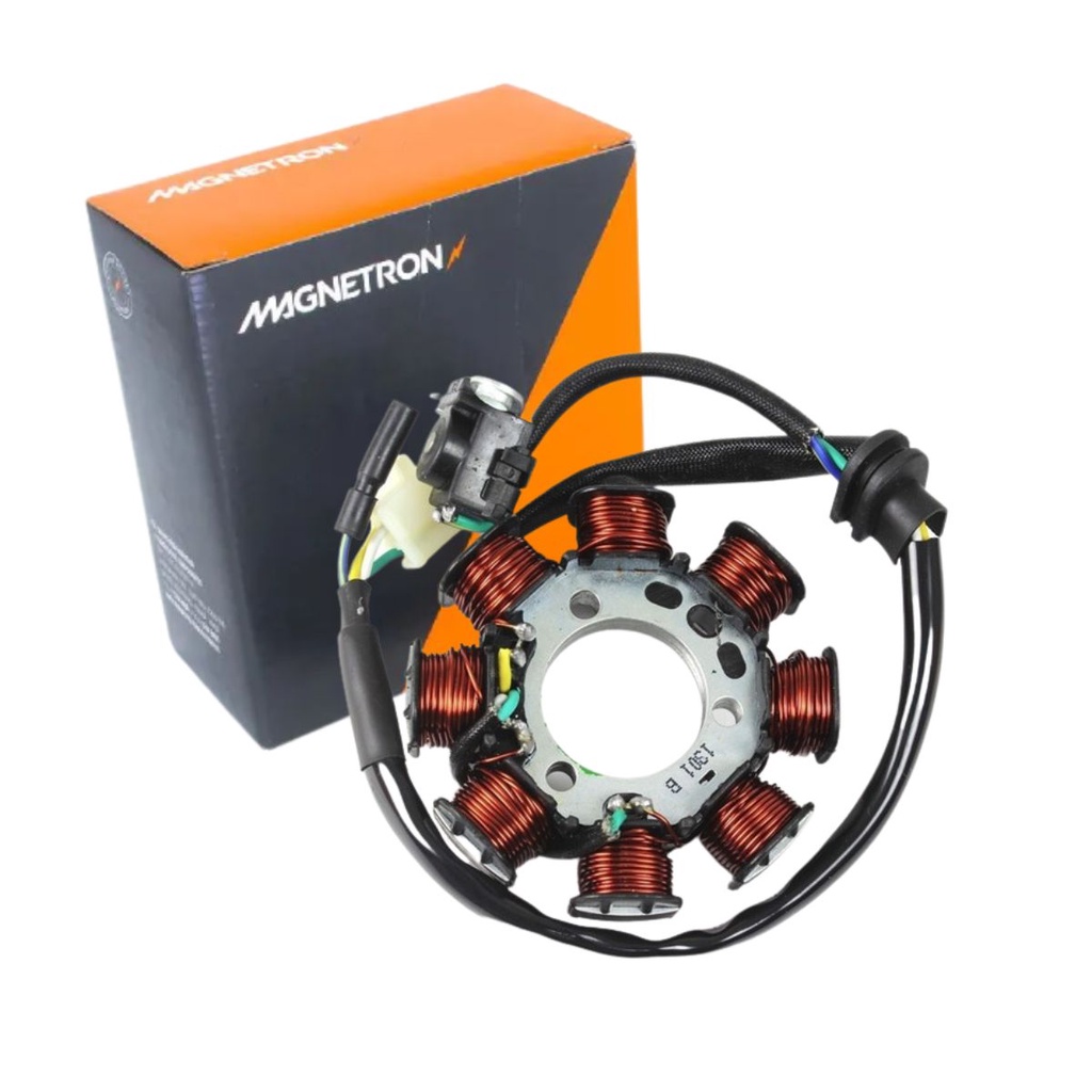 Estator Gerador Bobinado Nxr 150 Bros 2006 2008 Magnetron Shopee Brasil