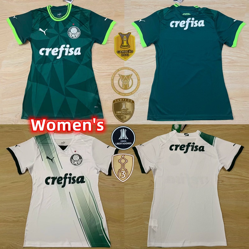 Palmeiras Femininas Home Camisa De Futebol Shopee Brasil