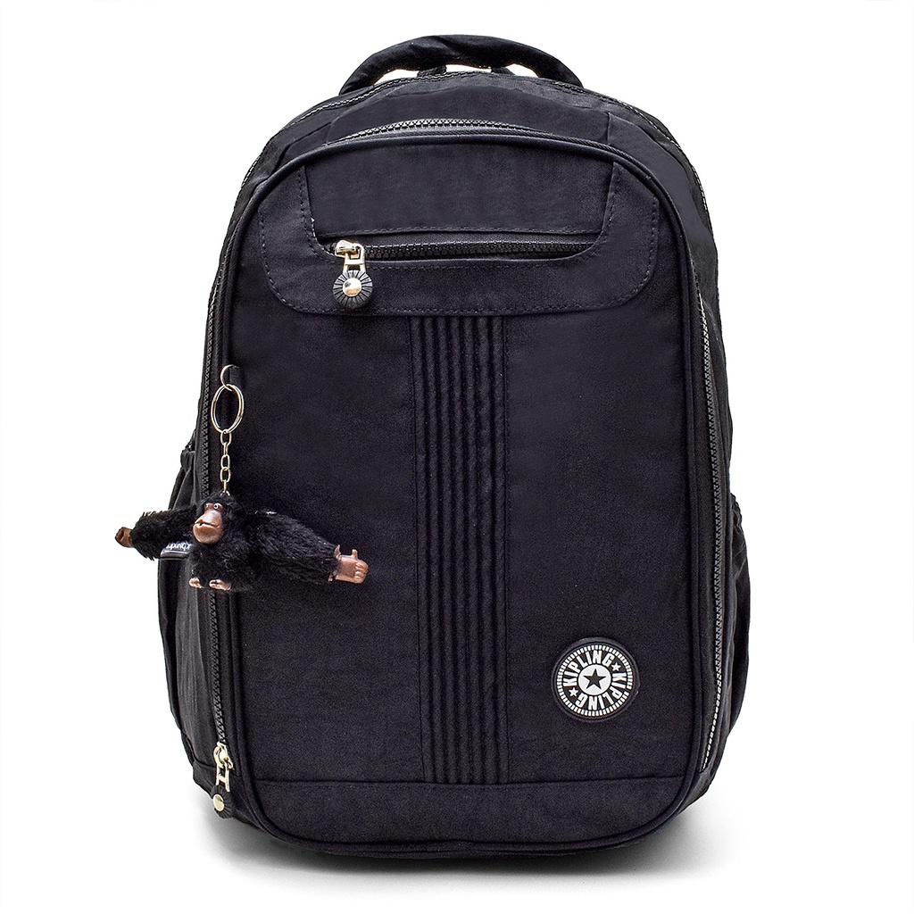 Mochila Kipling Escolar Várias Repartições Porta Notebook Shopee Brasil