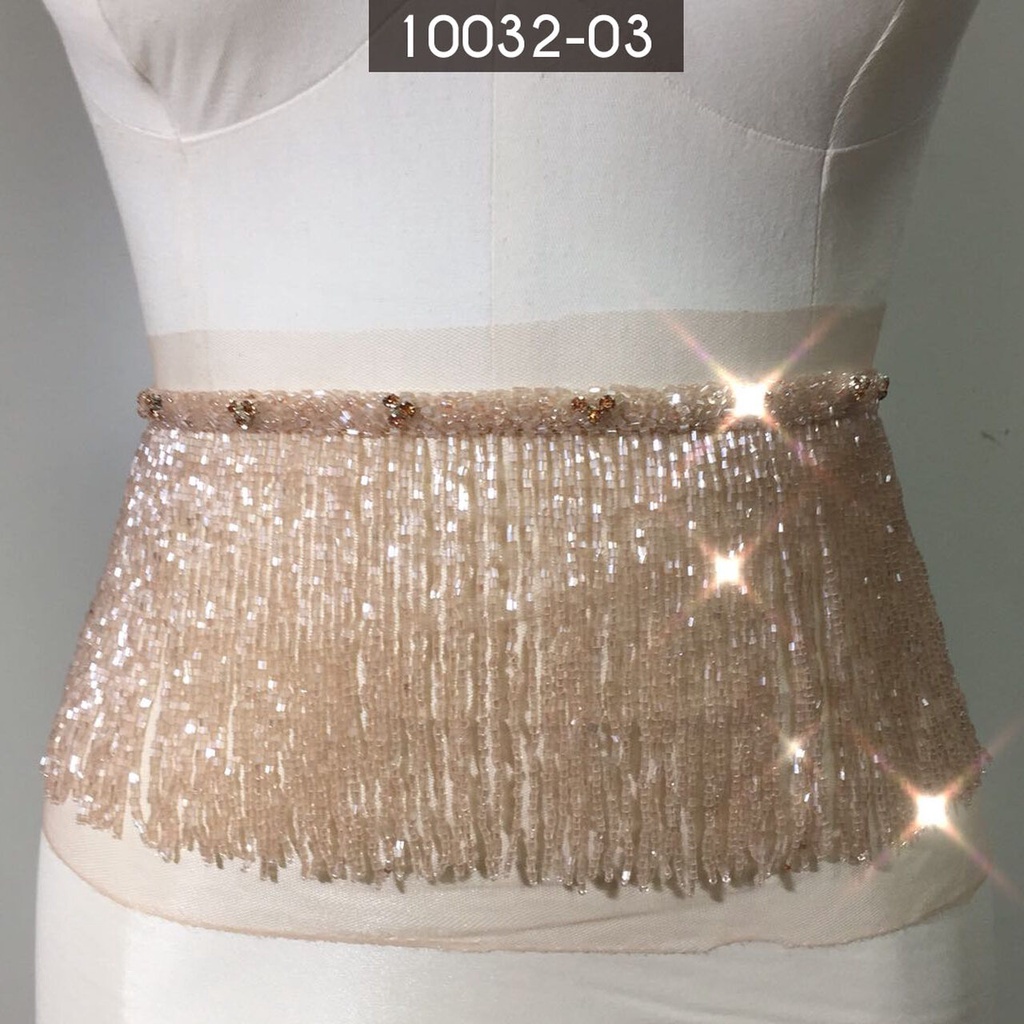 Franja Indiana R Poliamida Nude Shopee Brasil