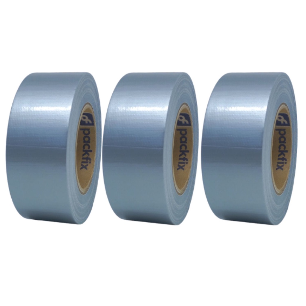 Fita Silver Tape Multiuso Cinza 48x50 Metros Kit 3 Rolos Shopee Brasil