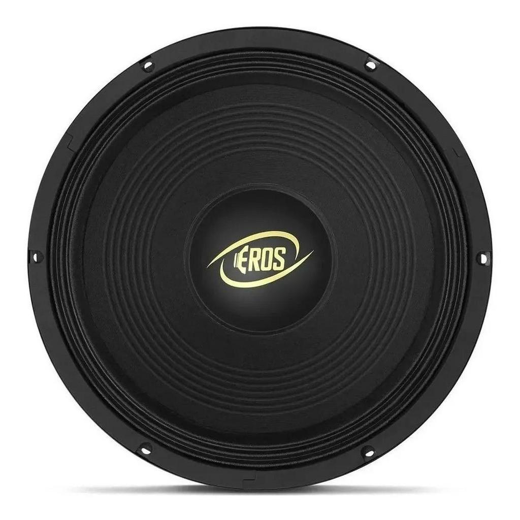 Alto Falante Woofer Eros E Lc Black Polegadas Rms Medio