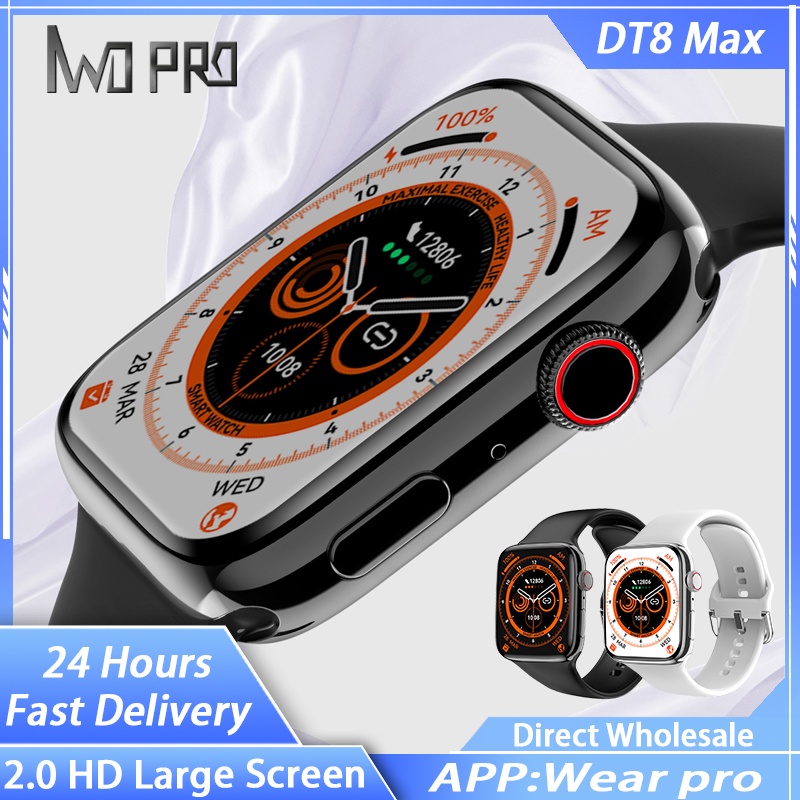 Iwo Dt Max Homens Smartwatch Smartwatch Polegadas Tela Hd