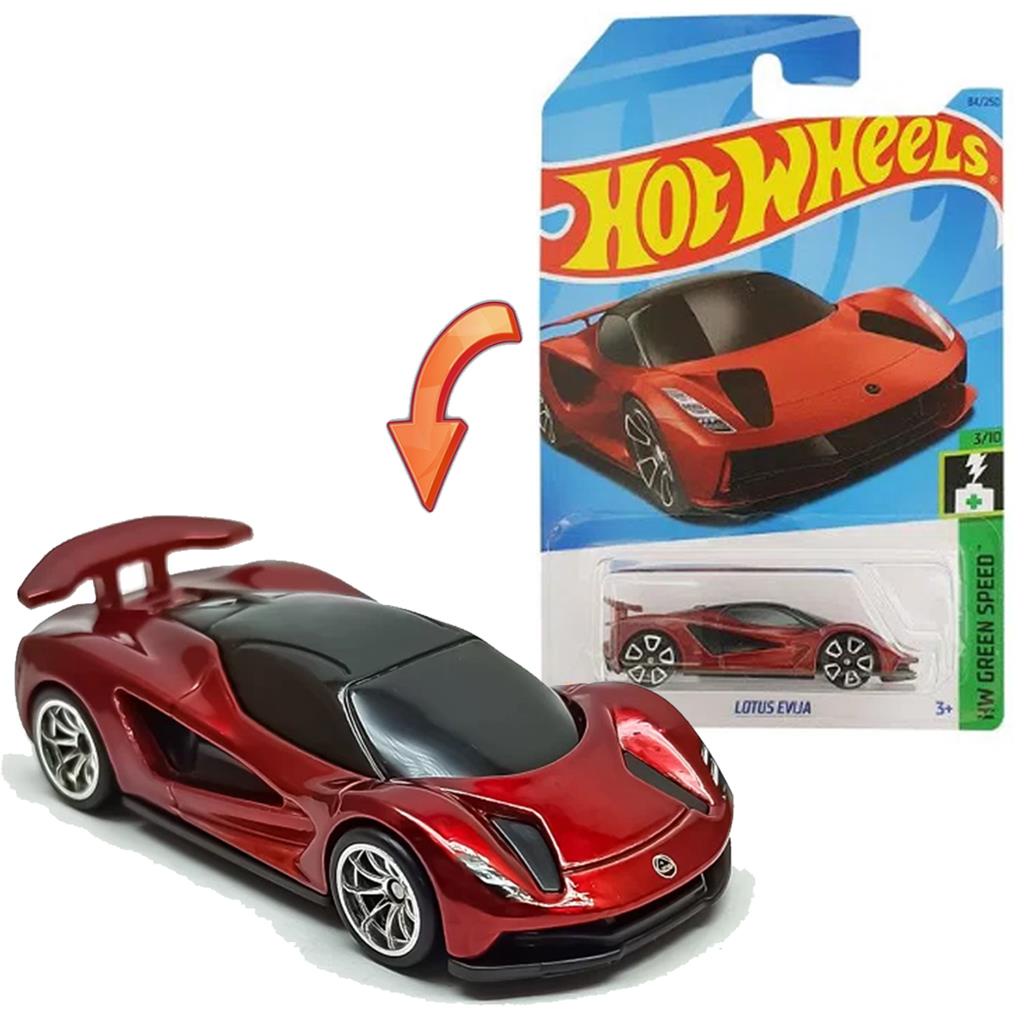 Carrinho Hot Wheels Lotus Evija Vinho Colecionavel Mattel Shopee Brasil
