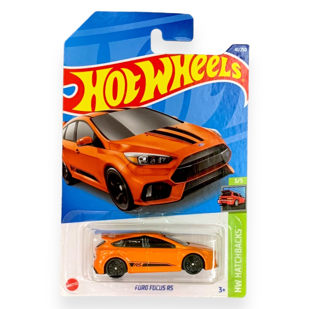 Miniatura Carro Hot Wheels Ford Focus Rs Hw Hatchbacks Shopee Brasil