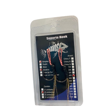 Suporte Hook Bravos Para Jumping Jig Simples Flash Atrativo