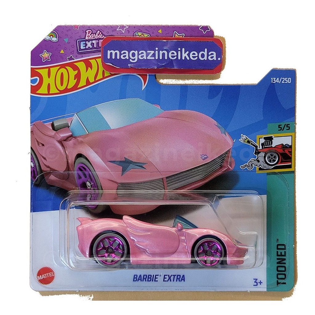 Carro Hot Wheels Barbie Extra Hcx Rosa C Shopee Brasil