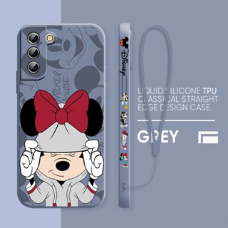 Capa Para Telefone Disney Mickey Minnie Mouse Samsung Galaxy S21 S20