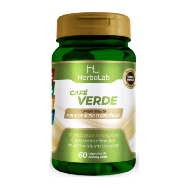 CafeVerde 60 cápsulas 600 mg Fonte de Ácido clorogênico Shopee Brasil