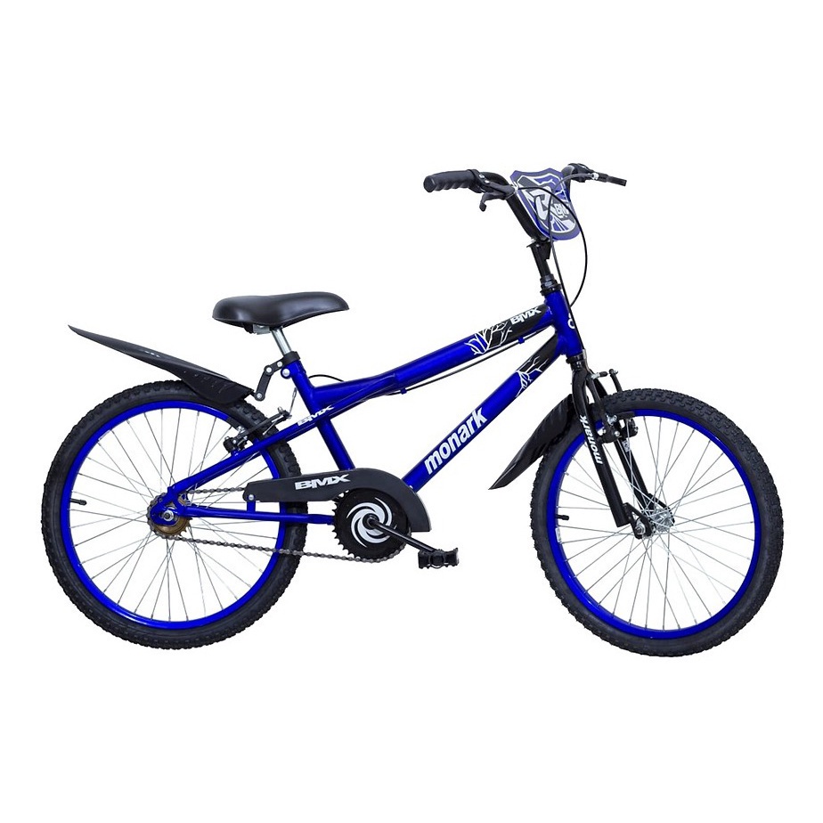 Bicicleta Infantil Bmx Ranger Monark Aro Azul Shopee Brasil