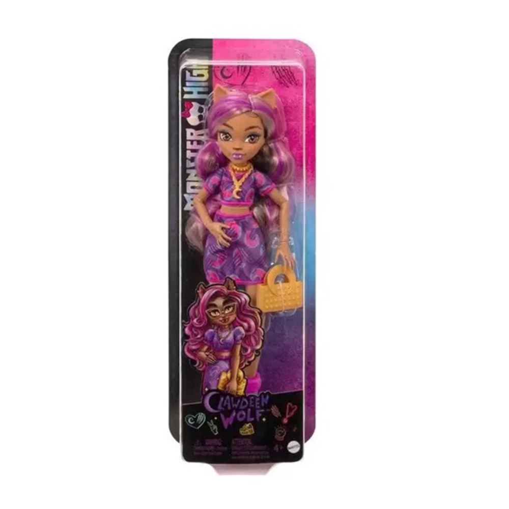 Boneca Monster High Clawdeen Mattel Shopee Brasil