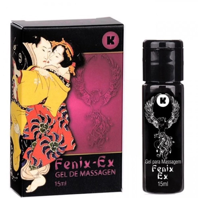 Fenix Ex Gel Excitante Feminino Hot 15ml Kgel Sex Shop Shopee Brasil