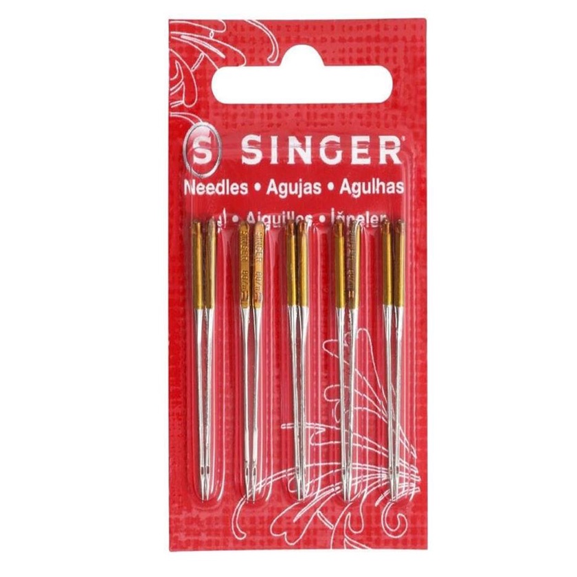 10 Agulha Singer Para Maquina De Costura Domestica 2045 N12 Shopee Brasil