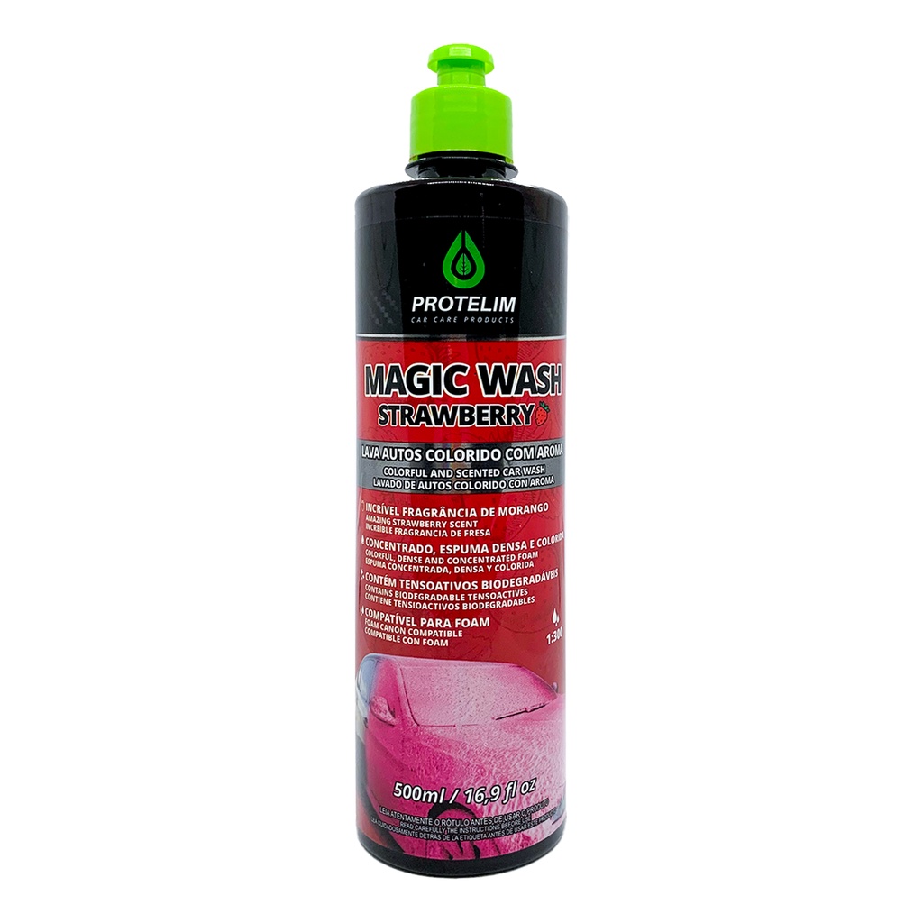 Lava Auto Magic Wash Strawberry Ml Shopee Brasil