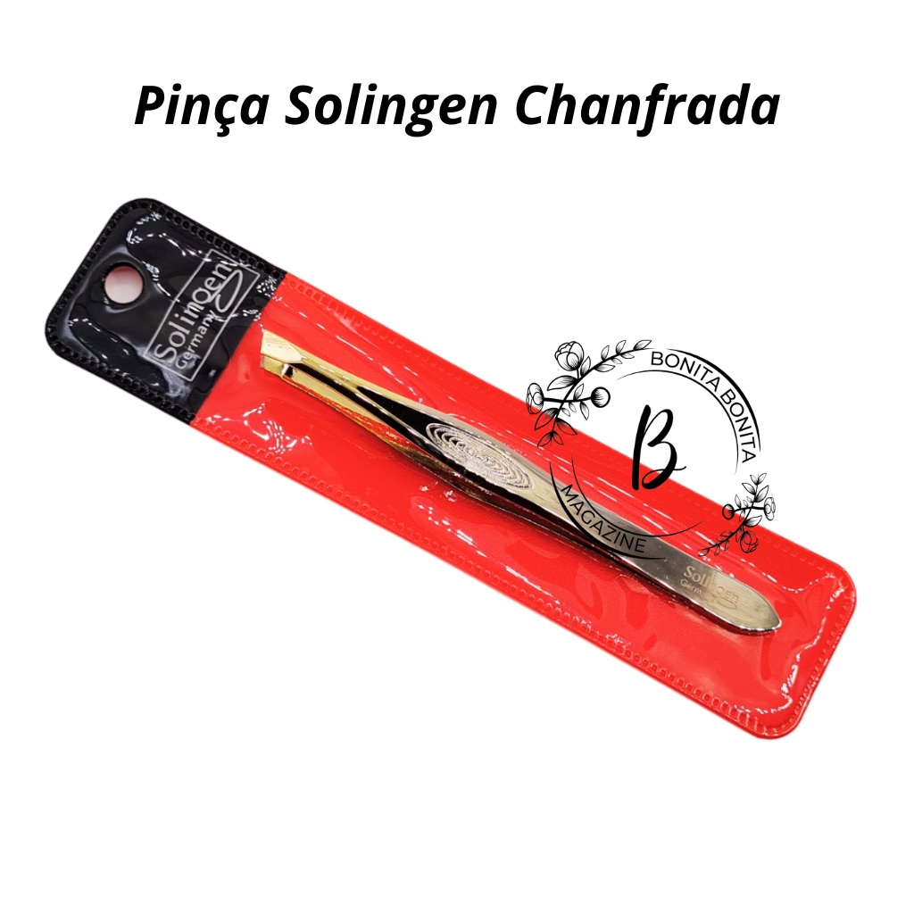 Solingen Pinça Chanfrada Modelo Espiral Shopee Brasil