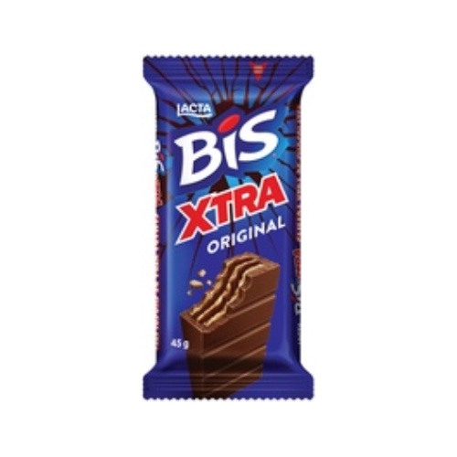 Wafer Recheio E Cobertura Chocolate Lacta Bis Xtra 45g Shopee Brasil