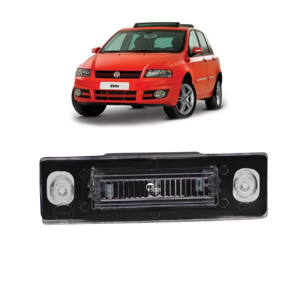 Lanterna Placa Fiat Stilo 2002 2003 2004 2005 2006 2007 2008 2009 2010