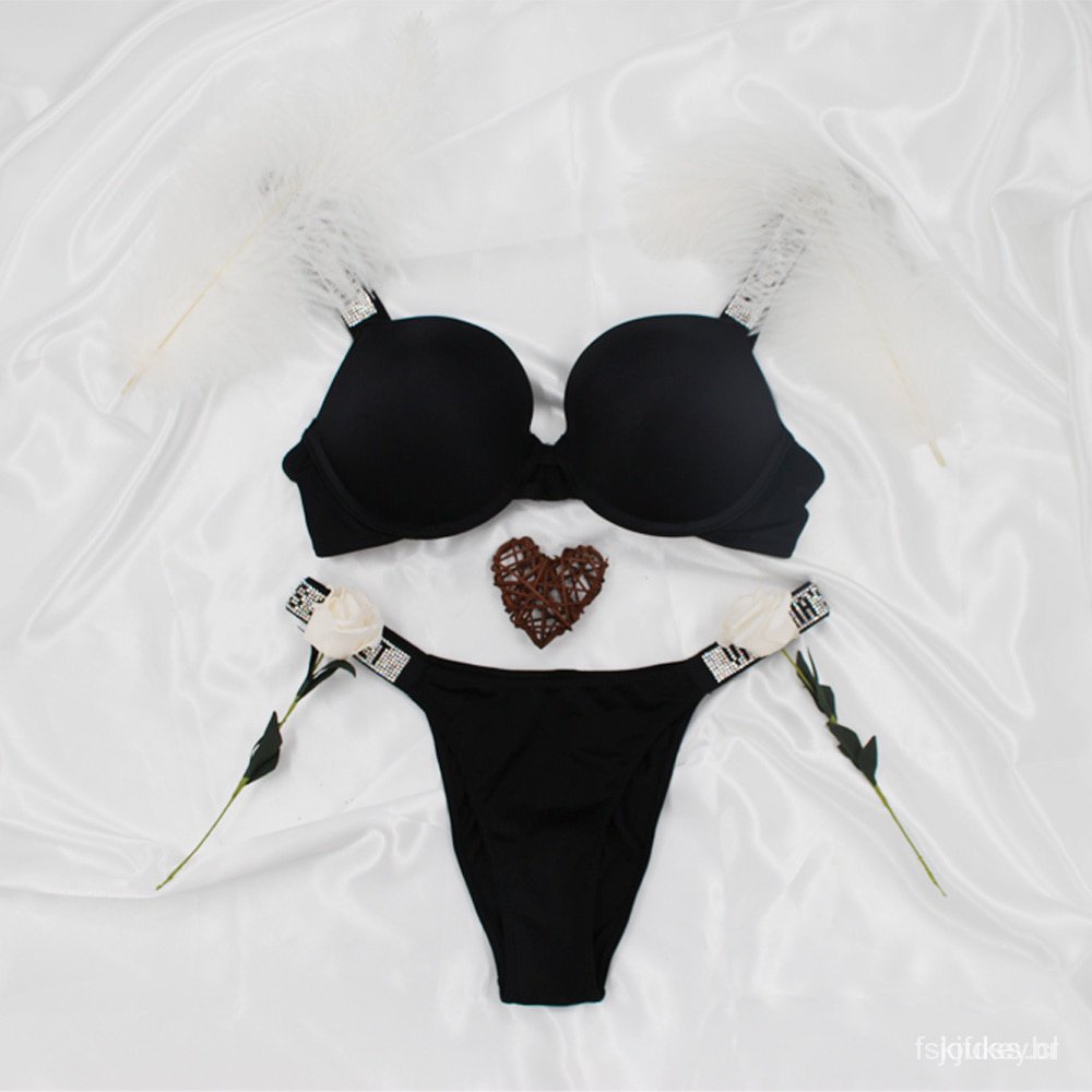Victoria Secret Lingerie peças sutiã de letra sexy de luxo sem