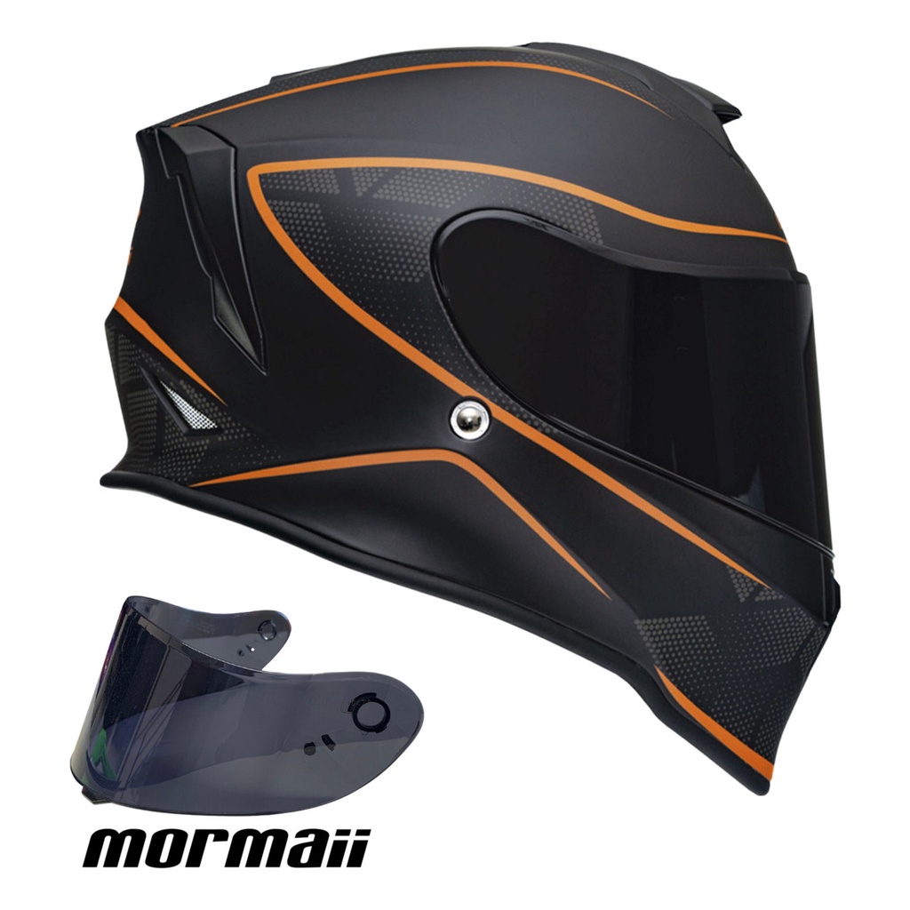 Capacete Moto Mormaii Fechado Resistente Original Narigueira Shopee