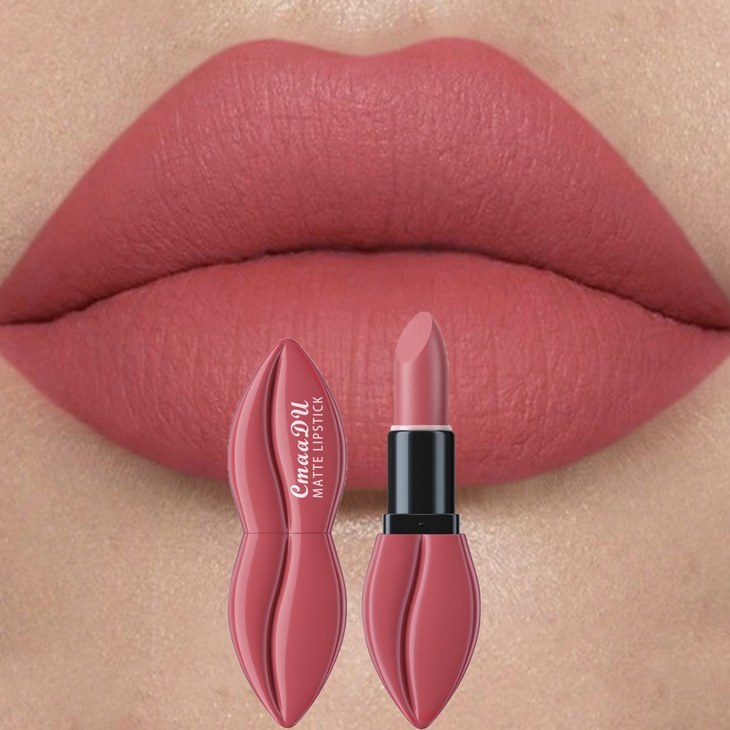 Batons À Prova D água Big Mouth Nude Matte Lipsticks De Longa Duração