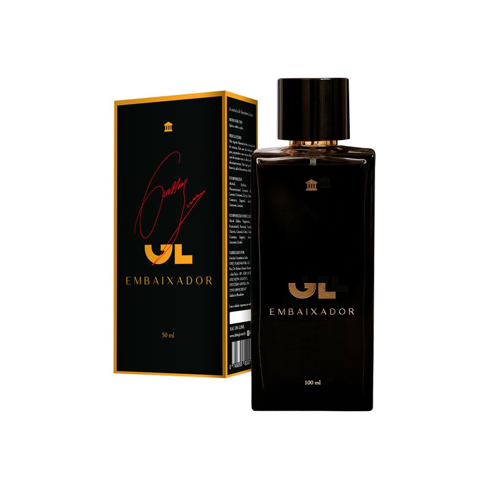 Perfume Embaixador Col Nia Masculina Gustavo Lima Shopee Brasil