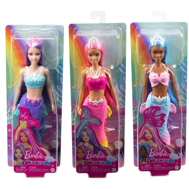 Boneca Barbie Sereia Dreamtopia Mattel Shopee Brasil