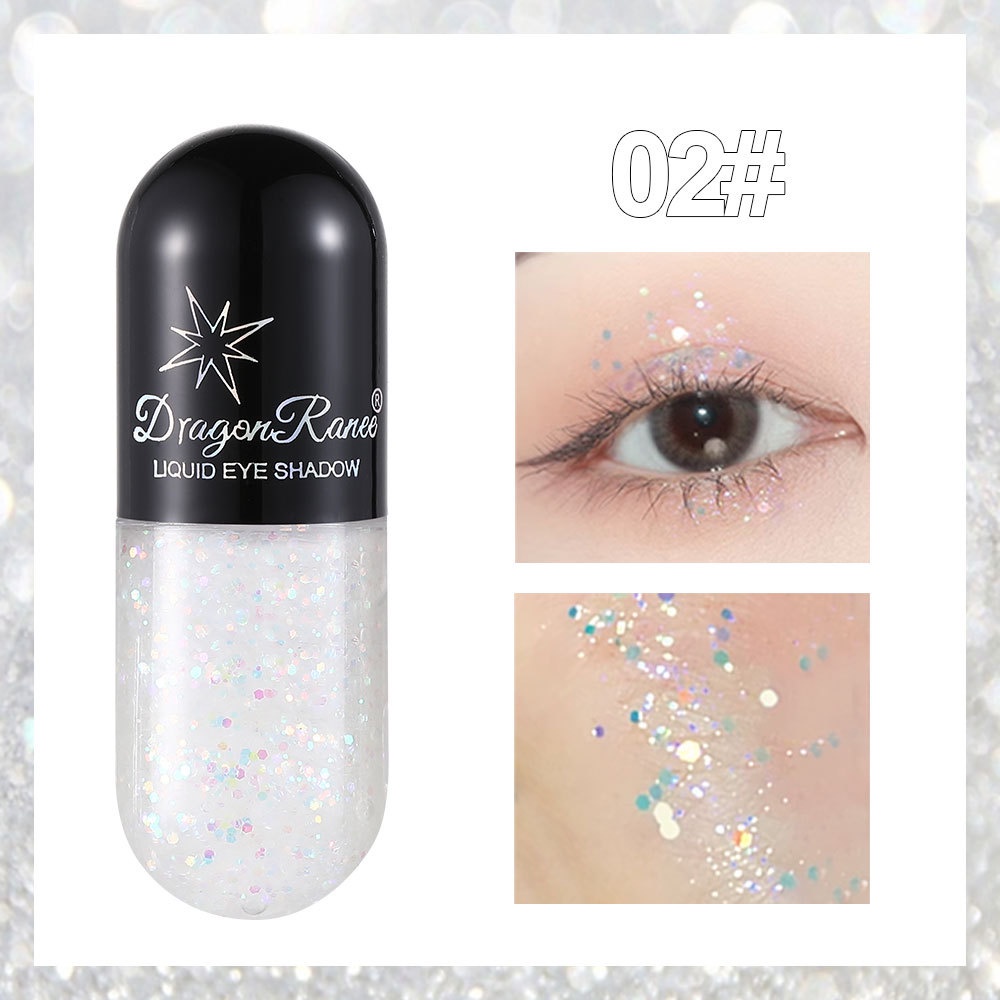 Sombra Líquida Eyeshadow Shimmer Metallic Glitter Maquiagem De