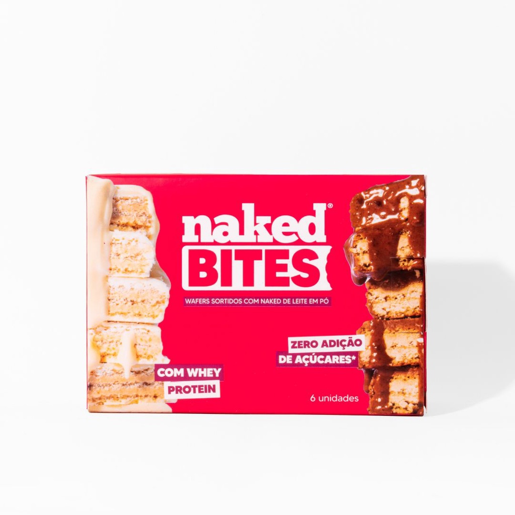 Naked Wafer Caixa Mista 6 Unidades Naked Nuts Shopee Brasil