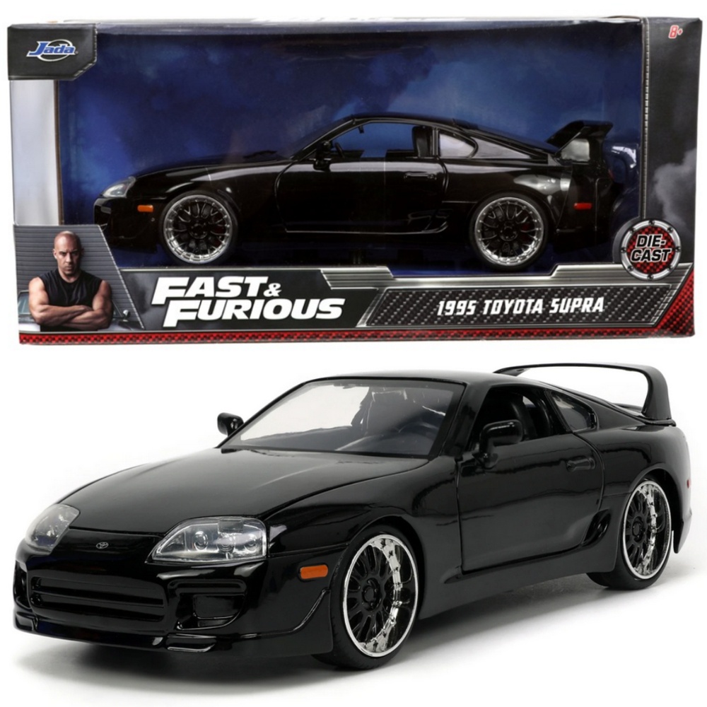 Miniatura Toyota Supra Velozes E Furiosos Jada Preto Shopee