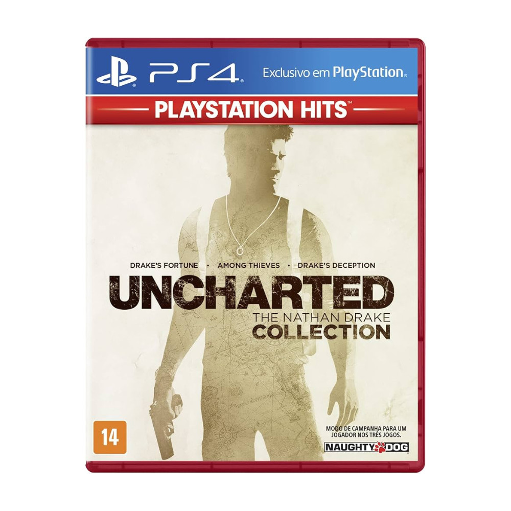 Jogo Uncharted The Nathan Drake Collection PS4 Hits Shopee Brasil