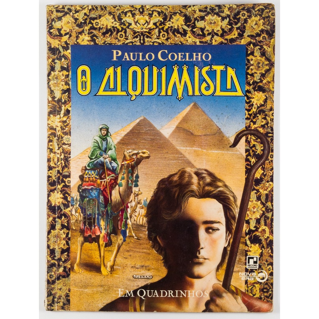 Livro O Alquimista Em Quadrinhos Paulo Coelho Shopee Brasil