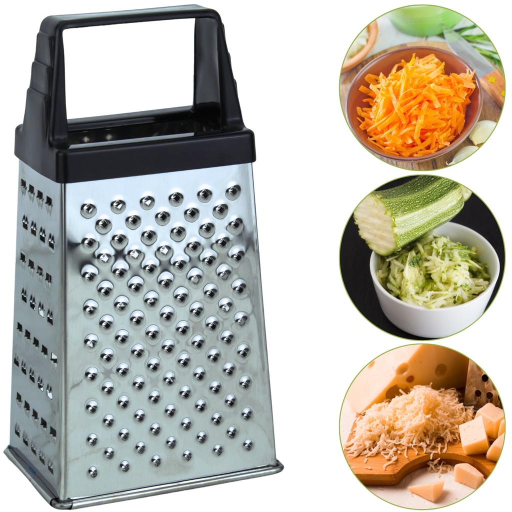 Ralador De Queijo E Legumes A O Inox Manual Faces Shopee Brasil