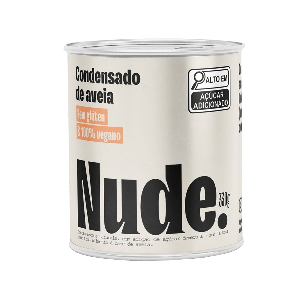 Leite Condensado Vegano Nude Lata G Shopee Brasil
