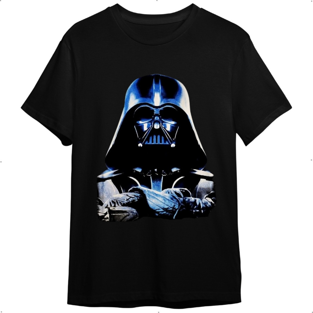 Camiseta Darth Vader Star Wars Preta Masculina E Feminina Unissex 100