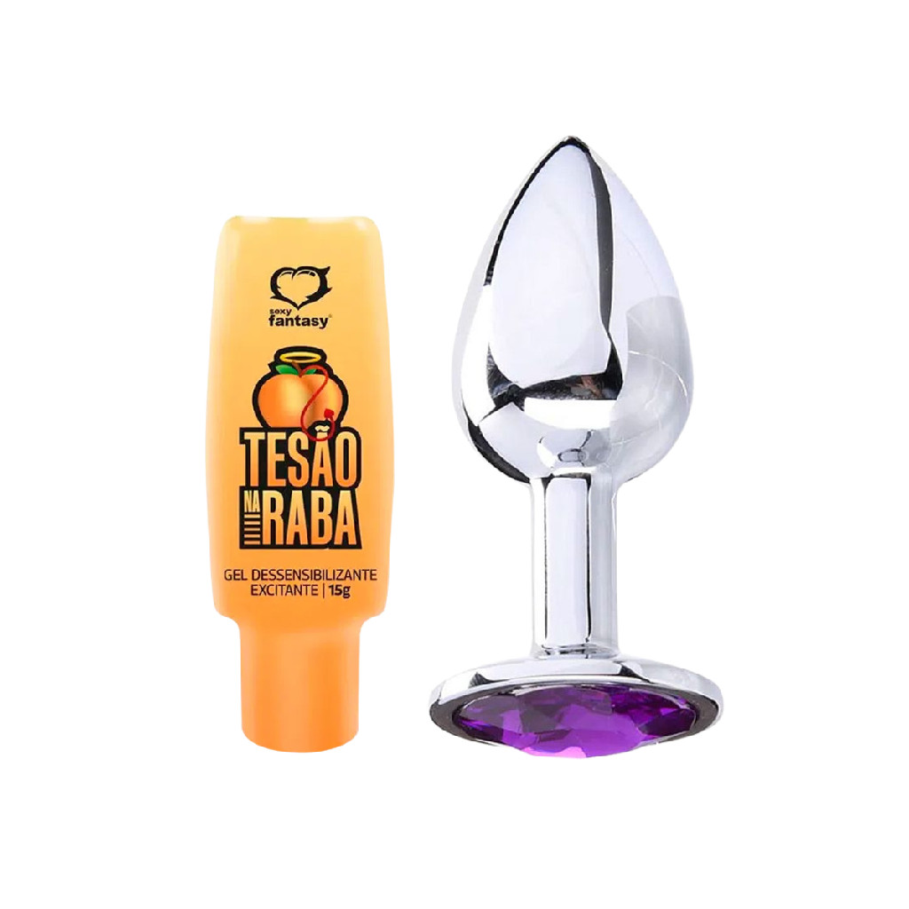Kit Plug Anal Iniciantes Tam P Gel Tesão na Raba g Shopee Brasil