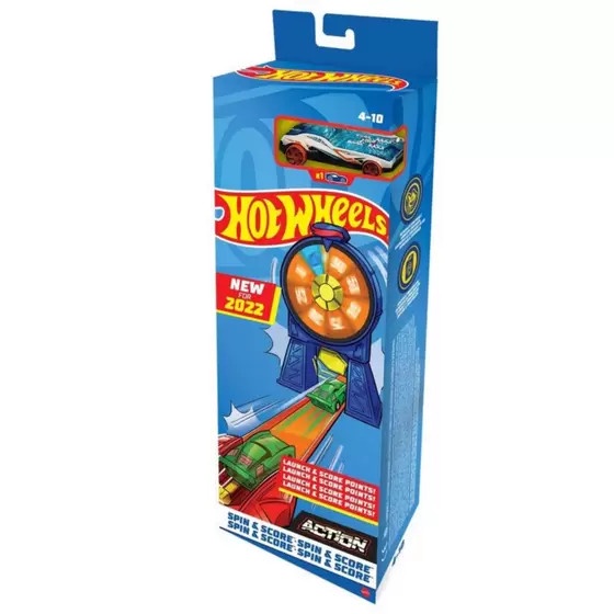 Pista Hot Wheels Set De Acrobacia Girar E Marcar Hdr81 Shopee Brasil