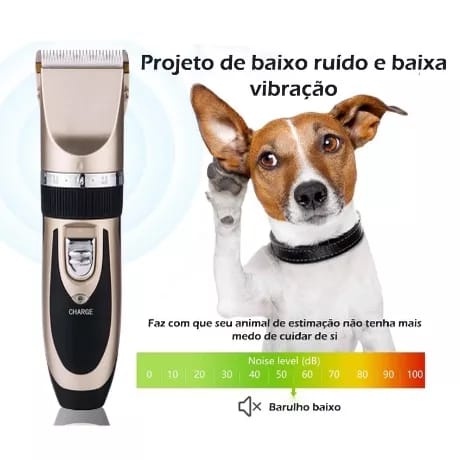 Maquina Para Tosar Cachorro Profissional Pet De Corte Cabelo Shopee