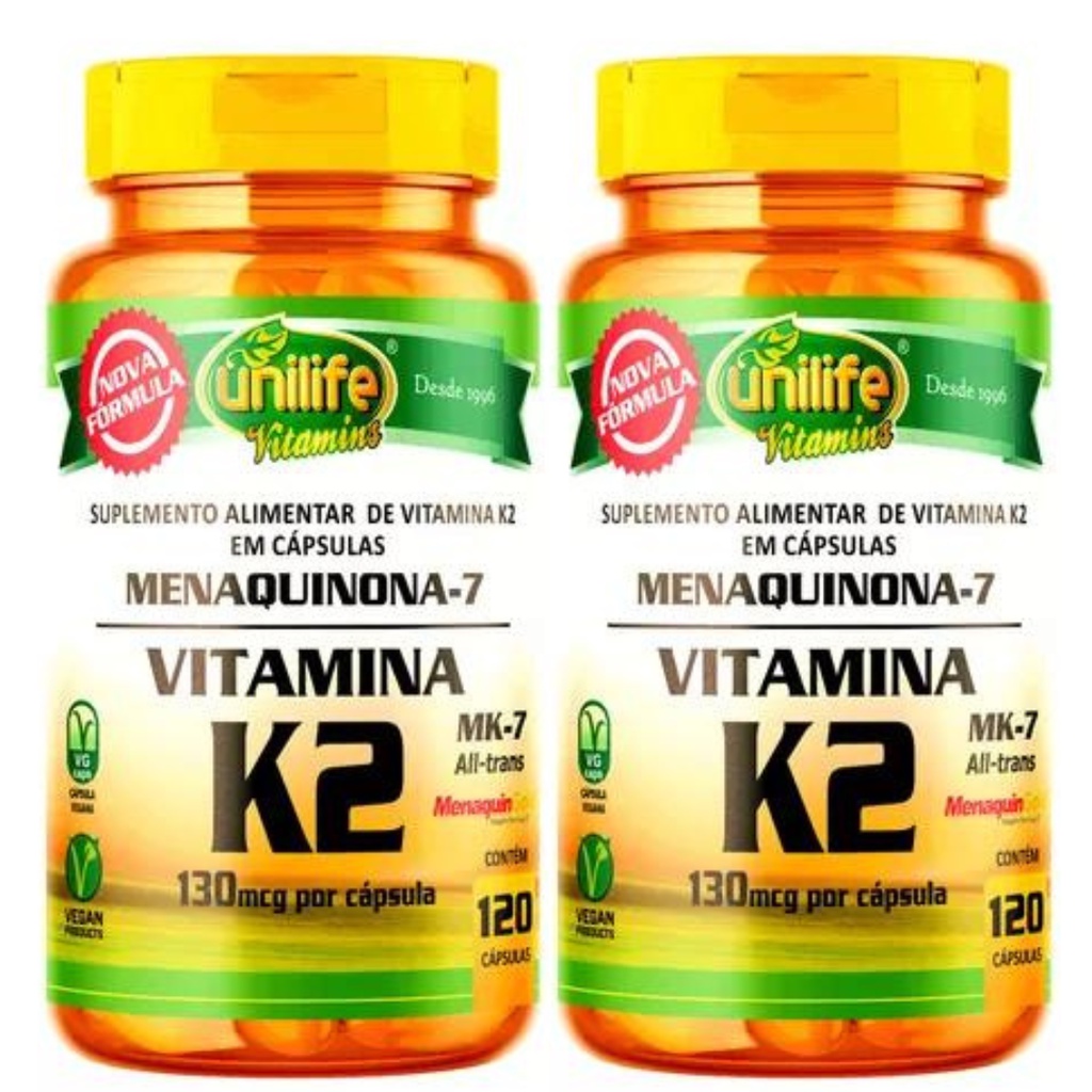 Kit C Vitamina K Mcg Cap Mk Menaquinona Concentrada Shopee